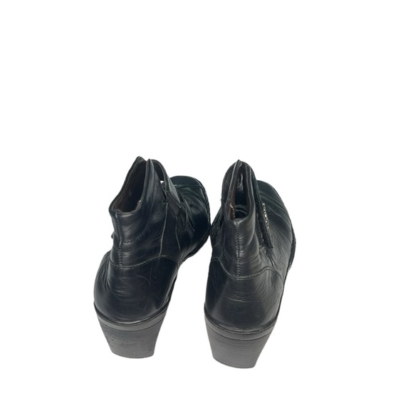 Josef Seibel Leather Boots Black - Picture 5 of 6